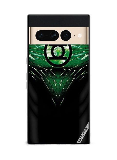 Protective Case Cover For Google Pixel 7 Pro Jack Kirby Green Lanterns Art Design Multicolour