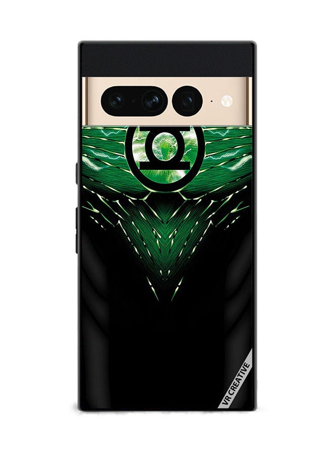 VR CREATIVE - Protective Case Cover For Google Pixel 7 Pro Jack Kirby Green Lanterns Art Design Multicolour - Image 1
