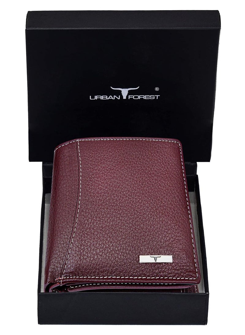 URBANFOREST Brown Leather Men's Wallet (UBF130BRN1018) - Image 1