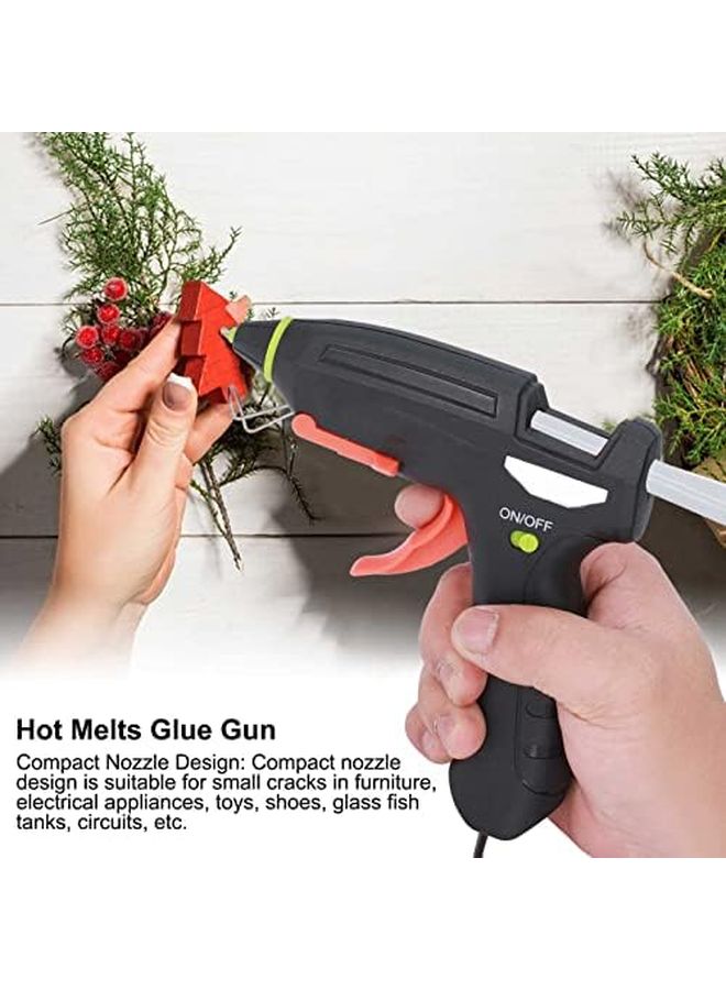 Mini USB Rechargeable Cordless Glue Gun 5Pcs Glue Sticks Lightweight Portable DIY - Image 3