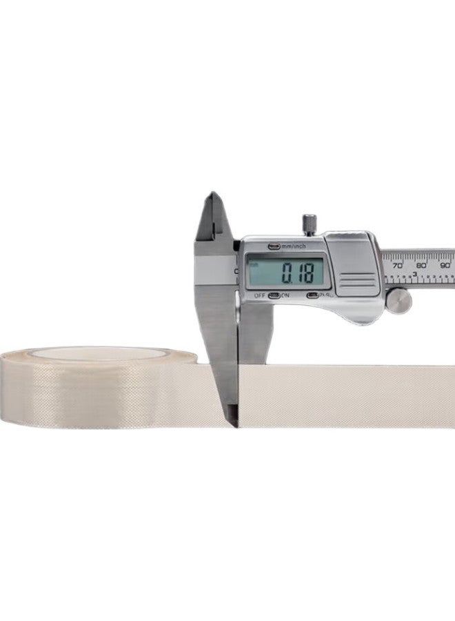 Oumai Teflon Heat-Resistant Tape, Teflon Insulation Tape, High Temperature Resistant Up To 300 Degrees, Sealing Machine, Vacuum Machine, Anti-Leakage Teflon Tape, White, 50Mm*10M, 1 Roll - Image 1