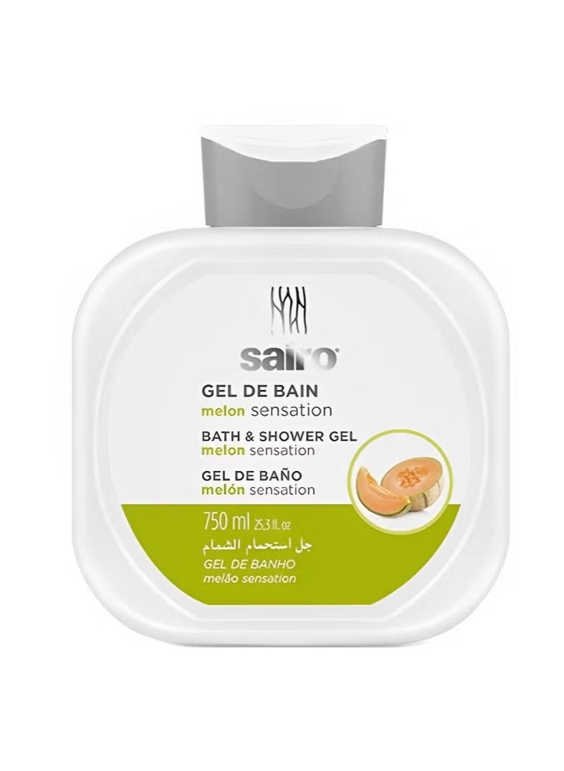 Sairo Bath And Shower Gel Melon Sensation 750ml - Image 1