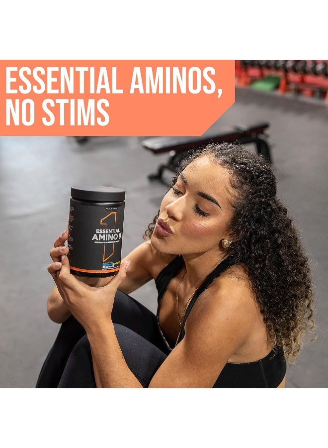 Rule1 Essential Amino 9 Supplement 330g | Fruit Punch | Supports Muscle Recovery and Electrolytes for Hydration, 11.64 Oz, 30 Servings - Image 5