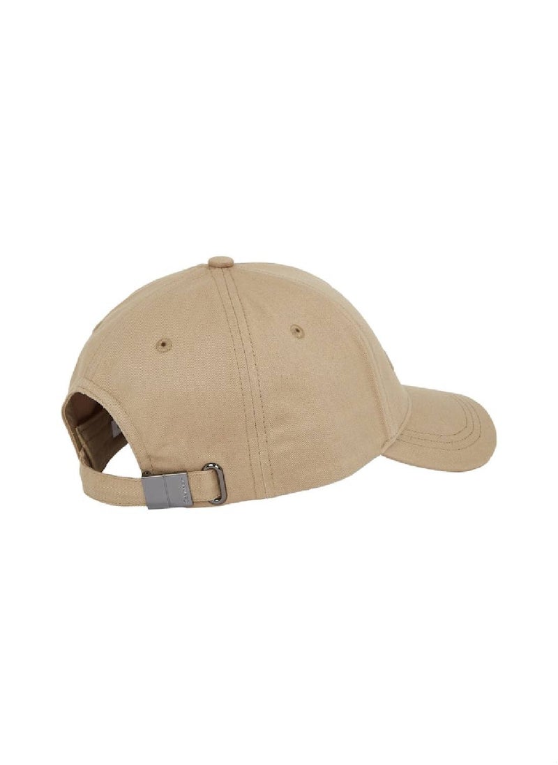CALVIN KLEIN Men's  Twill Cap - Cotton, Beige  - Image 4