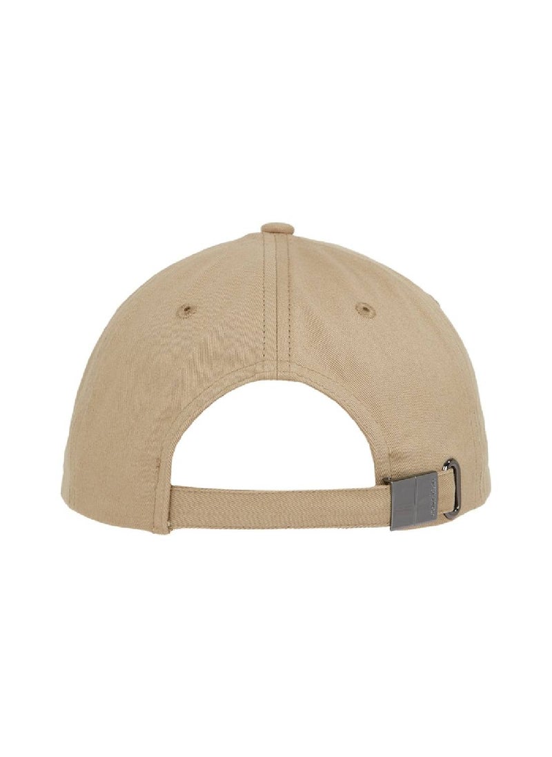 CALVIN KLEIN Men's  Twill Cap - Cotton, Beige  - Image 2
