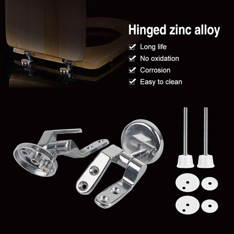Replacement Toilet Hinge Hinge with Fittings for Bathrooms and Hotels - Image 5