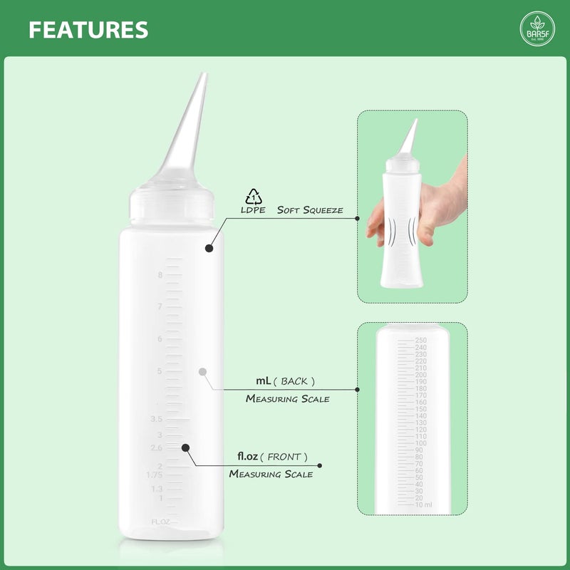 Bar5F Applicator Bottle with Angled Tip 8.5 ounce (Pack of 3) - Image 3