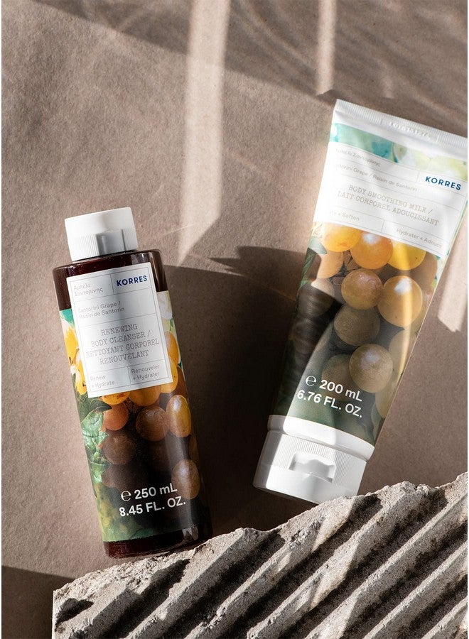 KORRES Orres Renewing Body Cleanser Santorini Grape 8.45 Fl. Oz. - Image 3