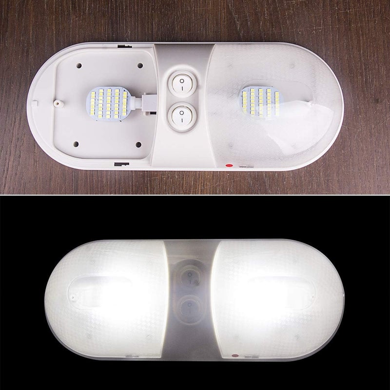 GRB Super Bright T10 921 922 912 LED Bulbs for 12V RV Ceiling Dome Light RV Interior Lighting Trailer Camper, White 600 Lumens (Pack of 10) - Image 5