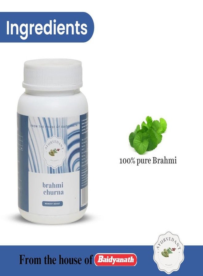 Ayurvedant Baidyanath Ayurvedant Brahmi Churan (100 GM) - Brain Supplement for Improved Cognition, Mood Enhancement, and Restlessness Relief - Image 4