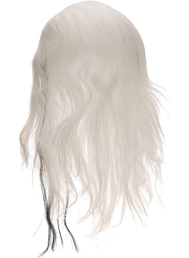 Forum Novelties womens Black Streaked Phantom Costume Wig, White, One Size US - Image 2