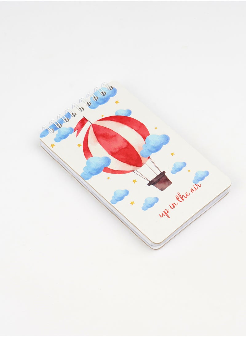 Borg El Arab Printed A6 Wirebound Notebook  - Image 1