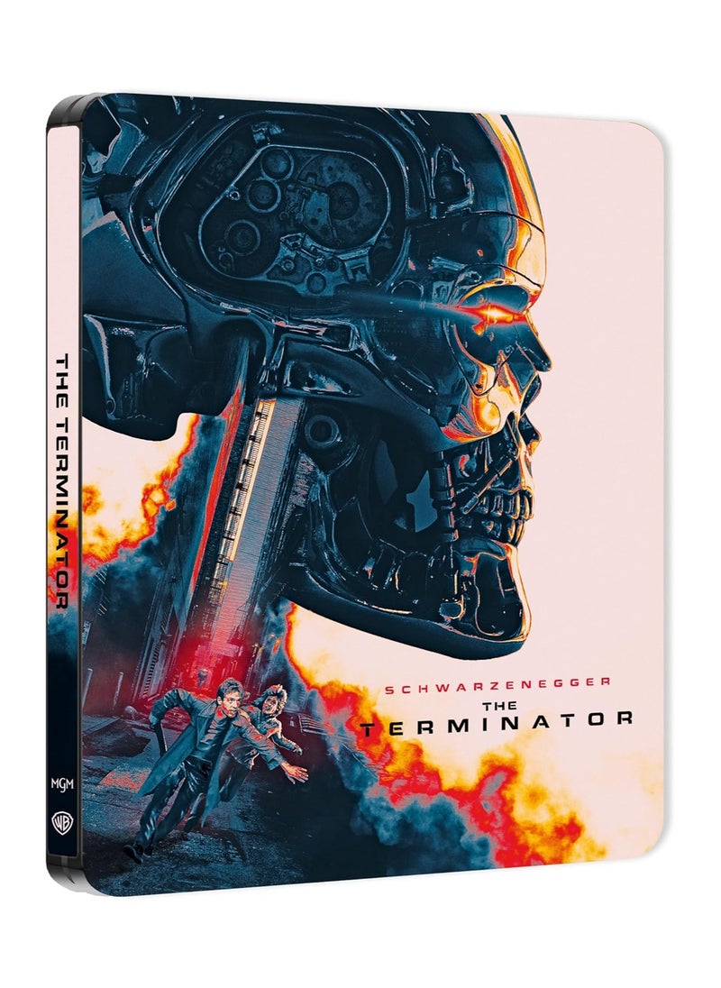 The Terminator 40th Anniversary Limited Edition Steelbook 4K Ultra HD + Blu-ray 2 Disc Set  - Image 1
