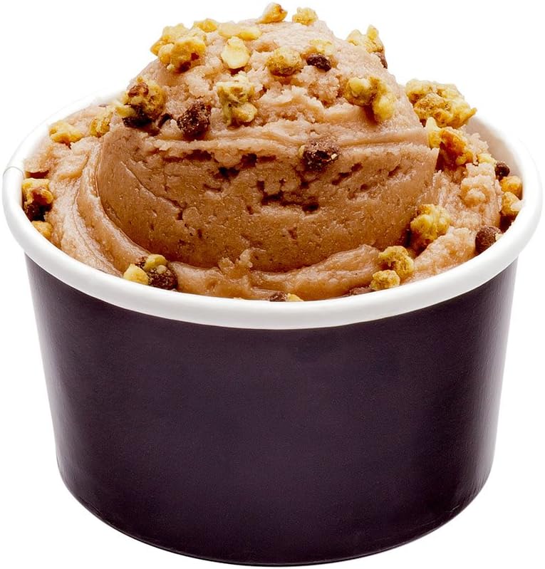 Restaurantware Coppetta 3 Ounce Paper Cups 50 Durable To Go Cups  Lids Sold Separately Disposable Black Paper Dessert Cups Freezable For Cafes And Restaurants  Restaurantware - Image 1