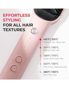 TYMO TYMO Ring Hair Straightening Brush TY.HC100.R – Pink  - Image 4
