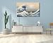 OKEXCKK The Great Wave off Kanagawa by Katsushika Hoki Wall Art Decor Classic Painting Abstract Seascape Canvas Print Pictures Modern Japanese Artwork for Bedroom Living Room Decoration 24x36 - Image 2