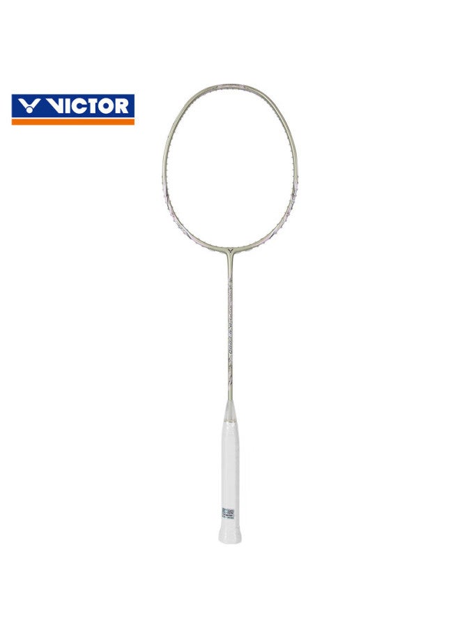 Victor Victorvictor Badminton Racket Tk-hmr Pro Glass Gold 4u Pre-strung 24lbs  - Image 1