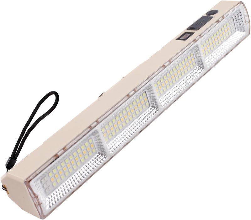 مصباح عمل LED قابل للشحن 32 سم، ضوء كشاف محمول، مصباح يدوي LED، كشاف، أضواء التخييم، أضواء كاشفة، ضوء أمان لإصلاح السيارات والمستودع والحديقة وصيد السمك والتخييم والتنزه والطوارئ - Image 1
