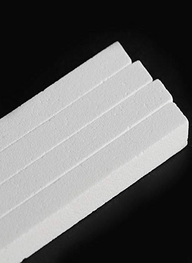 LoveBB Nail File Pumice Stone Cuticle Pusher Nail Art Pedicure & Manicure Tools (White) - Image 4