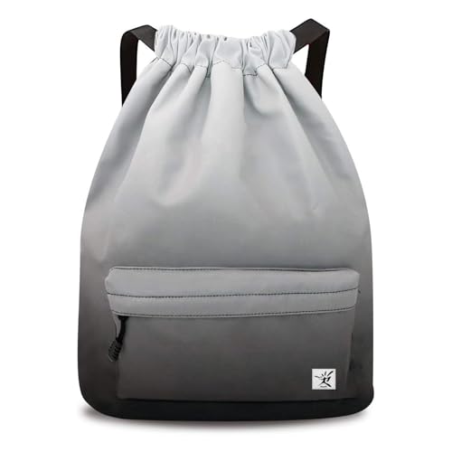 Risefit Waterproof Drawstring Bag Gym Bag Sackpack Sports Backpack for Men Women - Image 1
