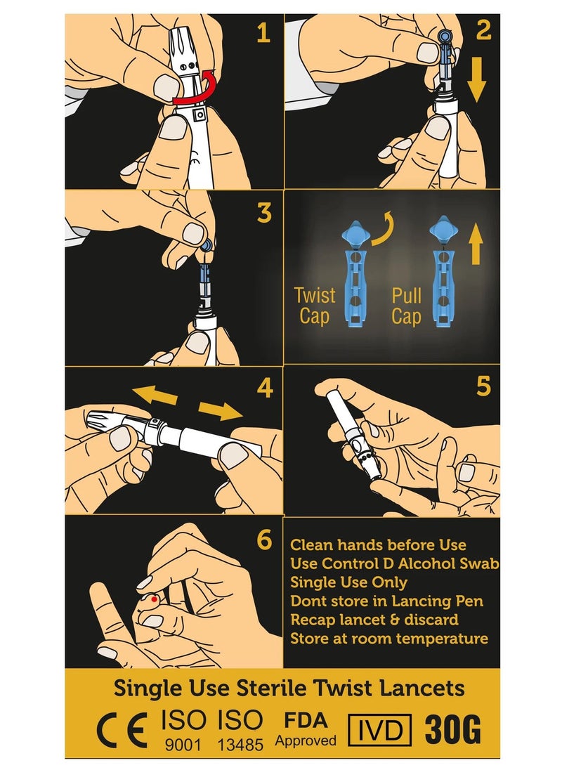 Control D Control D Comfort Generic Lancets  - Image 4