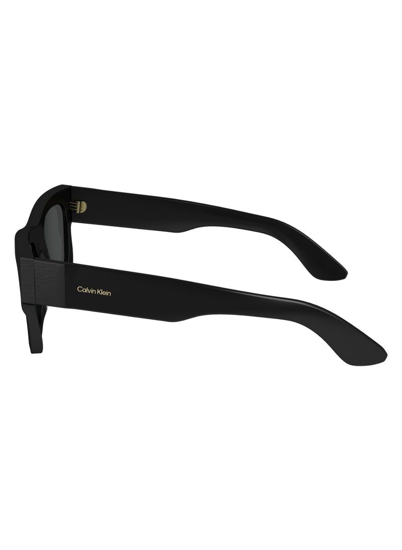 CALVIN KLEIN FULL RIM BIO ACETATE-M49 ACETATE CALVIN KLEIN SUN CK24510S 5122 (001) BLACK  - Image 4