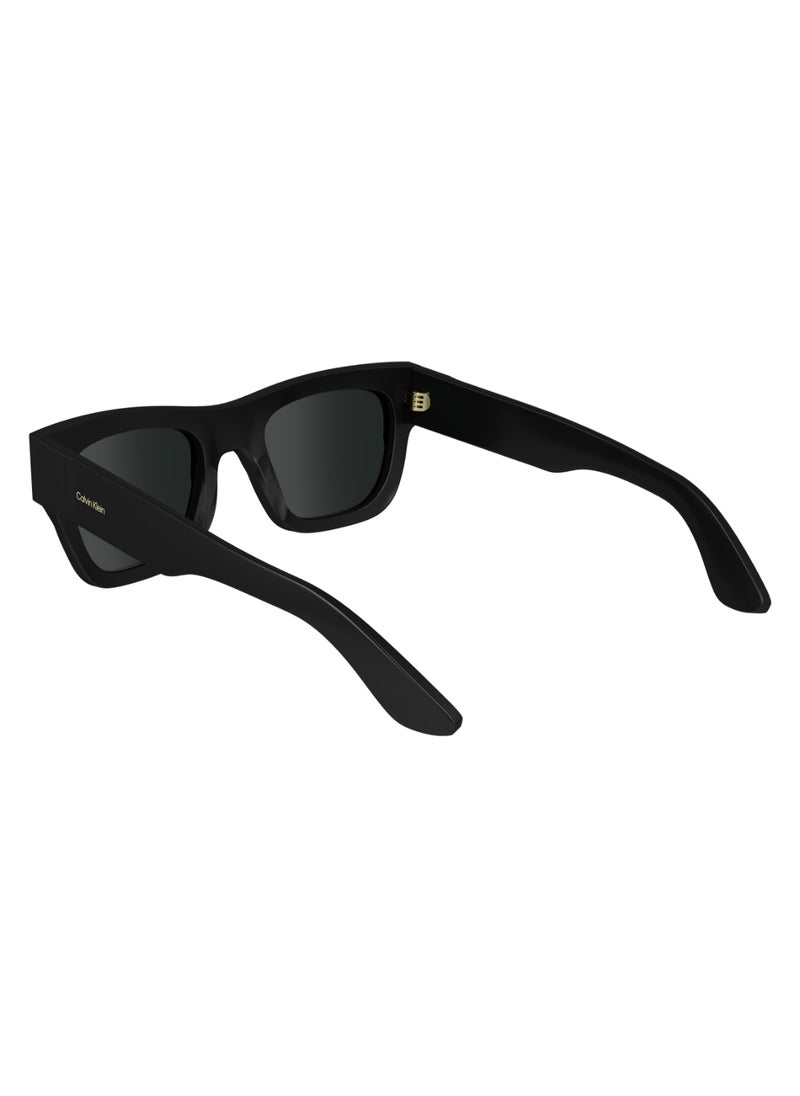 CALVIN KLEIN FULL RIM BIO ACETATE-M49 ACETATE CALVIN KLEIN SUN CK24510S 5122 (001) BLACK  - Image 5