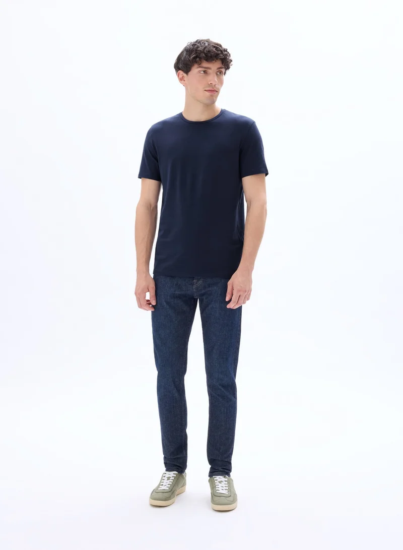 Celio Neunir Navy Blue 02 Short Sleeves Tshirt
