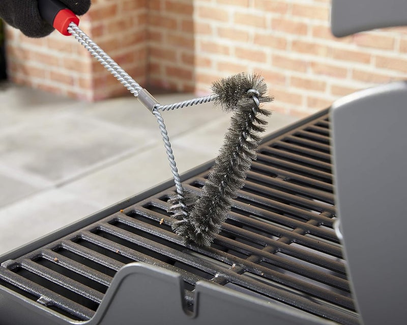 Weber Three-Sided Grill Brush, 46 cm Length - Image 3