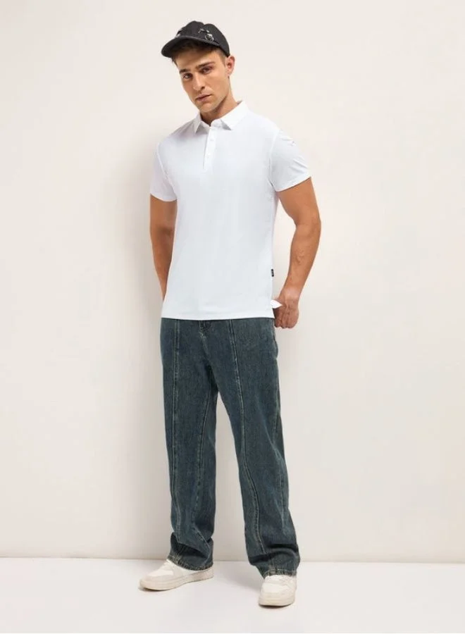 THE BEAR HOUSE Men's Polo Shirt for Casual &amp; Semi-Formal Wear | Classic Collar Neck T-Shirt | Comfortable, Stylish &amp; Versatile for Office, Travel, Outings &amp; Everyday Use