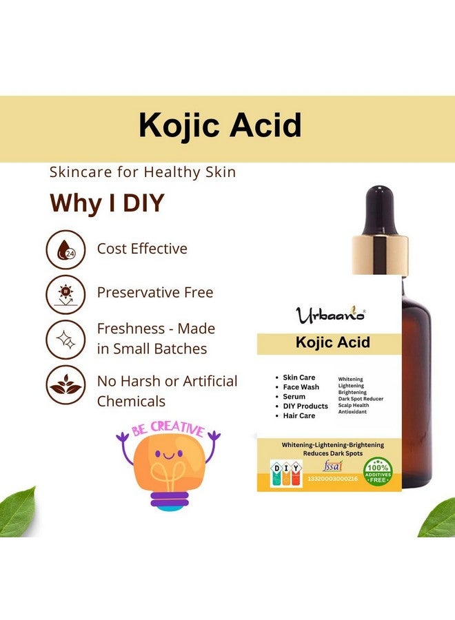 Urbaano herbal Kojic Acid & Niacinamide Powder for DIY Making Face Serum, Soap, Cream, Body Lotion & Face wash for Skin(50gm Kojic+100gm Niacinamide) - Image 3