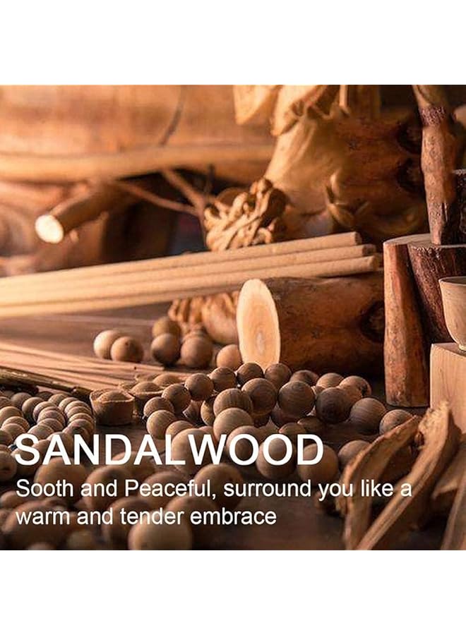 erorex Sandalwood Hanging Sachet Closet Deodorizer 1 Pack 12 Pcs Scent Sachet Drawer Freshener Closet Air Freshener Scented Deodorizer Freshener For Home Car Long Lasting Scented Sachets Smell Goods - Image 2