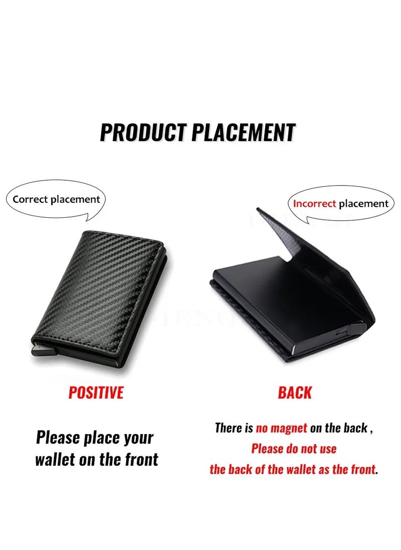 Generic Anti Rfid Credit Card Holder Smart Minimalist Wallet Pocket Men Women Slim Cardholder Bank Secure Creditcard Case Dropshipping  - Image 3
