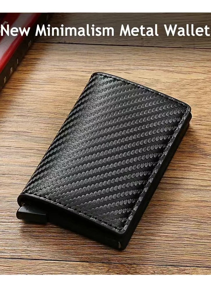 Generic Anti Rfid Credit Card Holder Smart Minimalist Wallet Pocket Men Women Slim Cardholder Bank Secure Creditcard Case Dropshipping  - Image 1