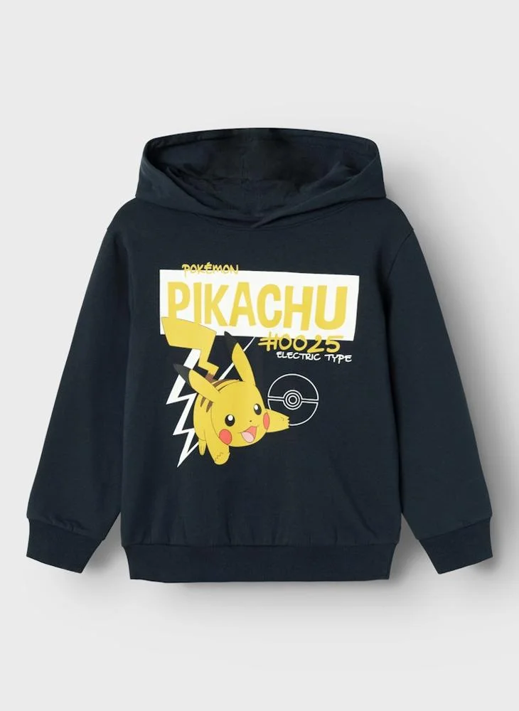 نيم ات Kids Graphic Hoodie