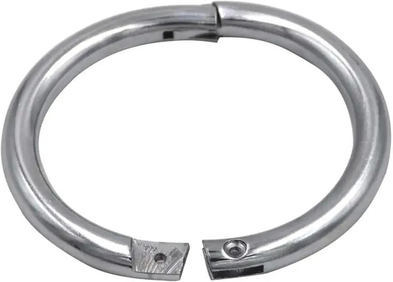 Bull Nose Ring 3pcs Cattle Nose Rings Bull Ox Traction Clasp Farm Animals Livestock Clamps Animal Equipments Supplies(Large) - Image 4