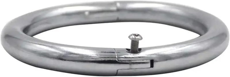 Bull Nose Ring 3pcs Cattle Nose Rings Bull Ox Traction Clasp Farm Animals Livestock Clamps Animal Equipments Supplies(Large) - Image 5