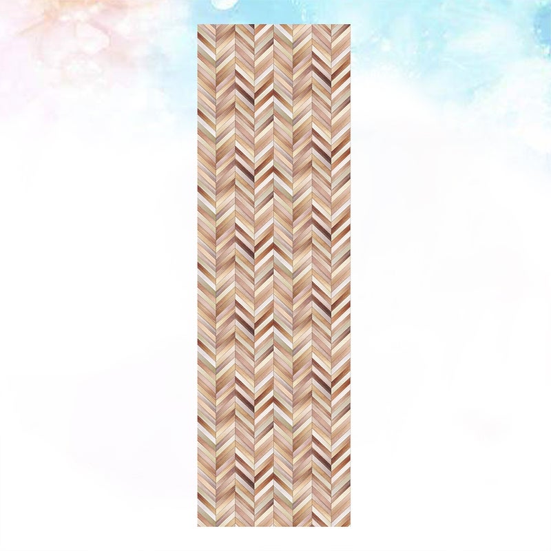 2 pcs Wood Grain Seamless Wall Sticker Wallpaper Fashion Wall Decal Decorative Sticker for Home Living Room Bedroom (45x300cm) - Image 3