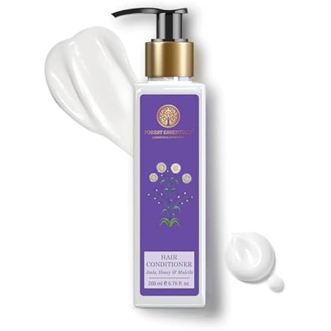 Forest Essentials HAIR CONDITIONER, AMLA, HONEY AND MULETHI, 200ML - Image 3