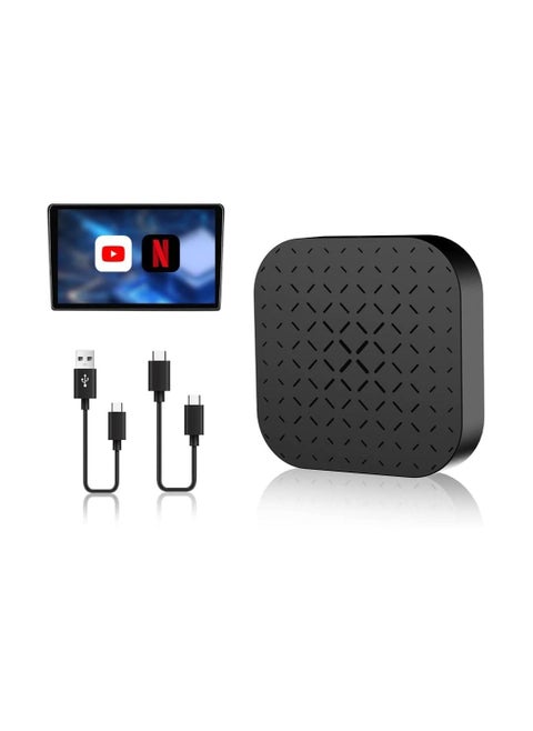 CarPlay Android Wireless Adapter Fit for a car with OEM Wired CarPlay Touch Screen Android Switching Wireless CarPlay Support YouTube Netflix Wireless Android Auto & CarPlay etc