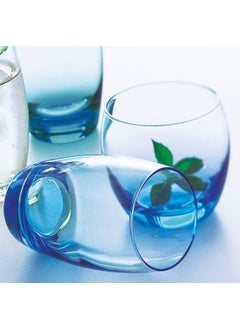 ARCOROC Arcoroc Salto Ice Blue Highball Tumbler, 350ml, Set of 6  - Image 2