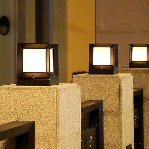 WHITERAY Outdoor Gate Light Energy Efficient Waterproof Decorative Exterior Fixture for Garden Pillars, Entry Gates, Patios, Driveway, Porch and Fence Posts (Without Bulb) - Image 4