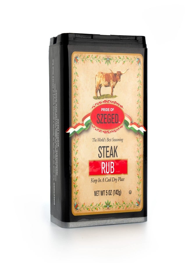 Spice Chain مزيج توابل ستيك برايد أوف سيجد، عبوة رجّ وغطاء صبّ لشرائح اللحم والبرغر ولحم البقر، علبة معدنية 5 أونصة، قطعة واحدة - Image 1