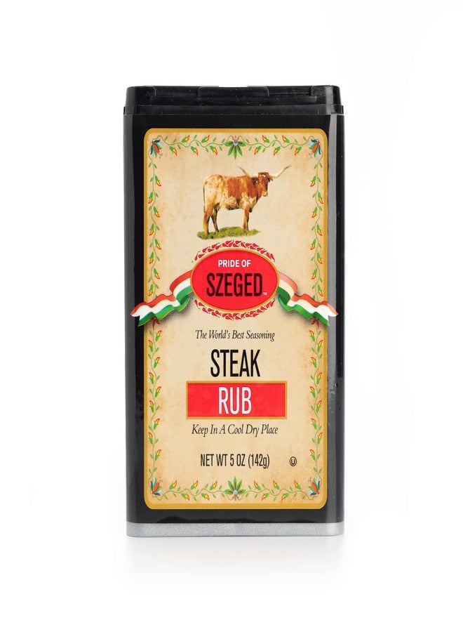Spice Chain مزيج توابل ستيك برايد أوف سيجد، عبوة رجّ وغطاء صبّ لشرائح اللحم والبرغر ولحم البقر، علبة معدنية 5 أونصة، قطعة واحدة - Image 2