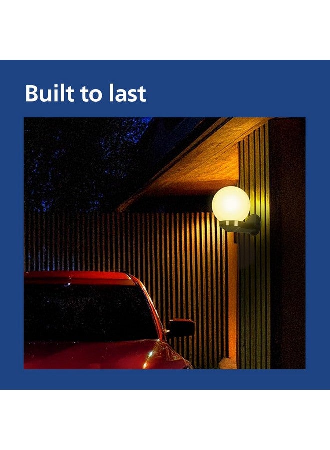 Philips فانوس حائط معدني مزخرف من فيليبس | مصباح حائط كروي داخلي لغرفة المعيشة وغرفة النوم | قاعدة: B22 | عبوة من 1 (المصباح غير متضمن)  - Image 4