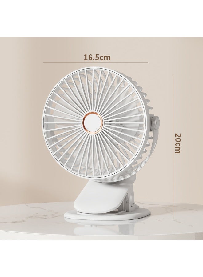 Nariele New USB Silent Clip Mini Desktop Fan