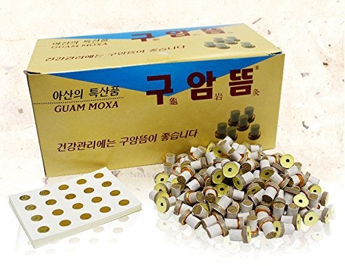 Moxibustion Mini Moxa Stickon Homeopathic x 1100pcs box