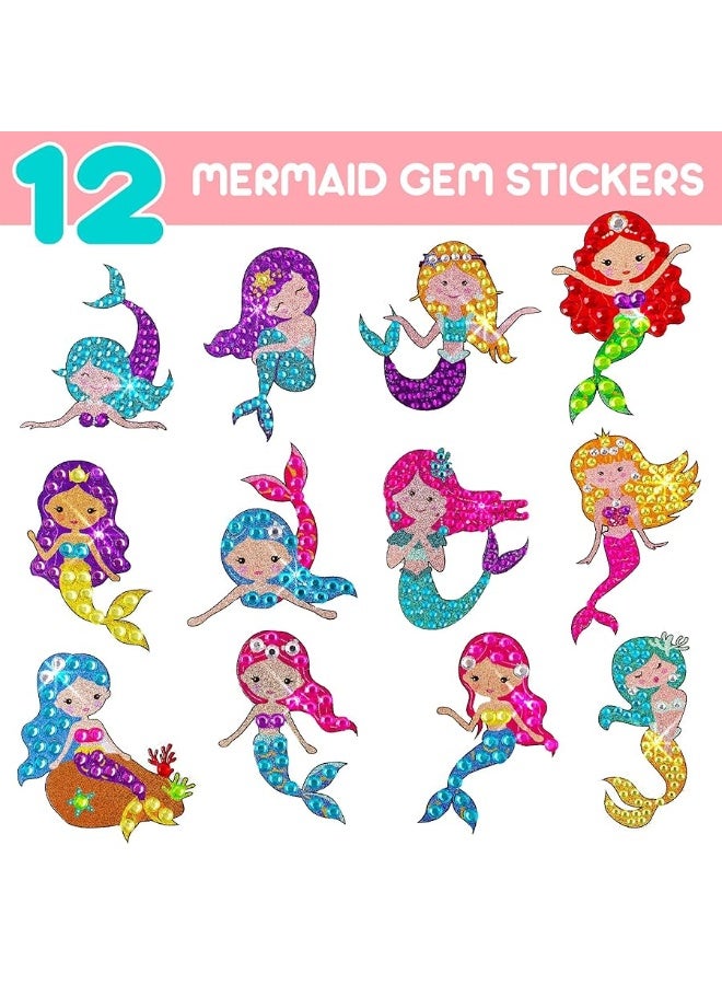 Blue Squid Diamond Painting Kits for Kids - Mermaids Diamond Art for Kids, 5D Gem Art Kits for Kids, Kids Arts & Crafts, Gift for Boys & Girls 6 7 8 9 10 11 12 - Image 5