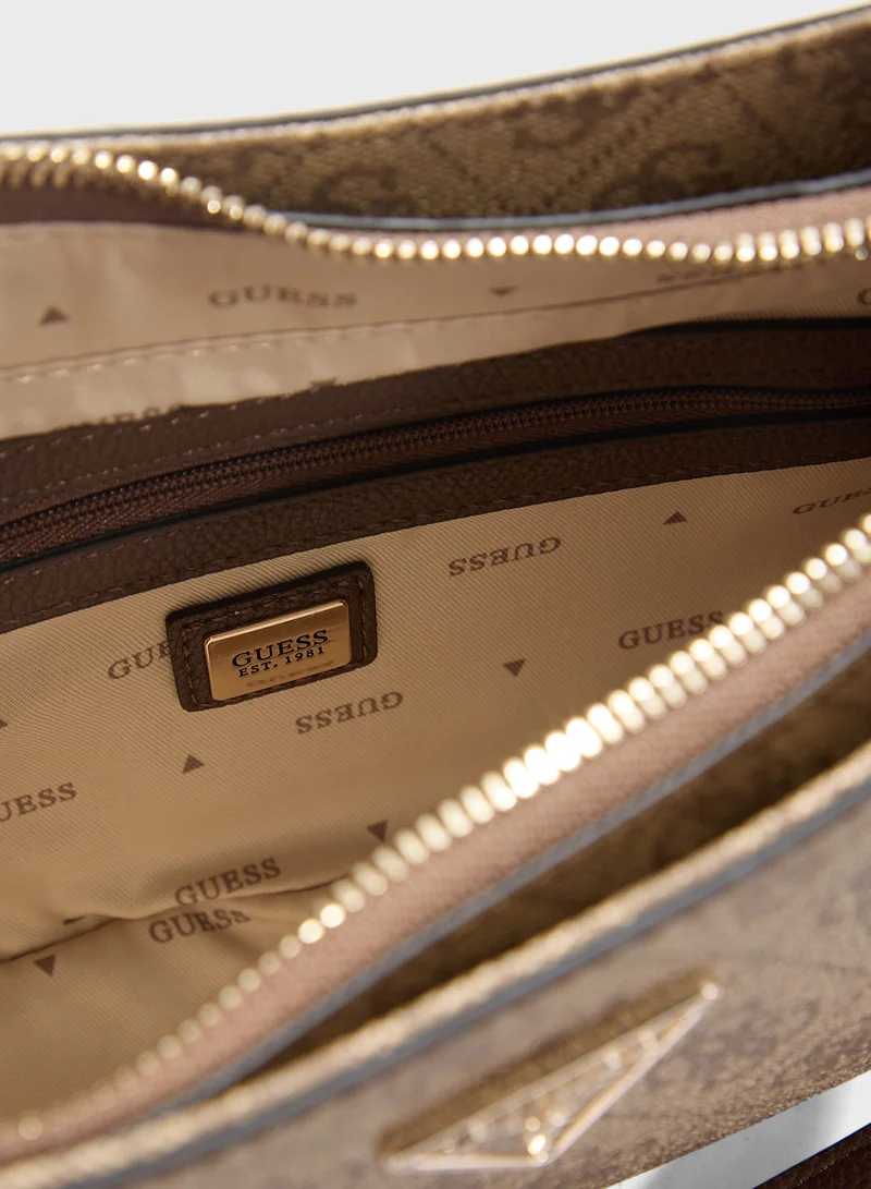 GUESS Noelle Top Zip Shoulder Bag