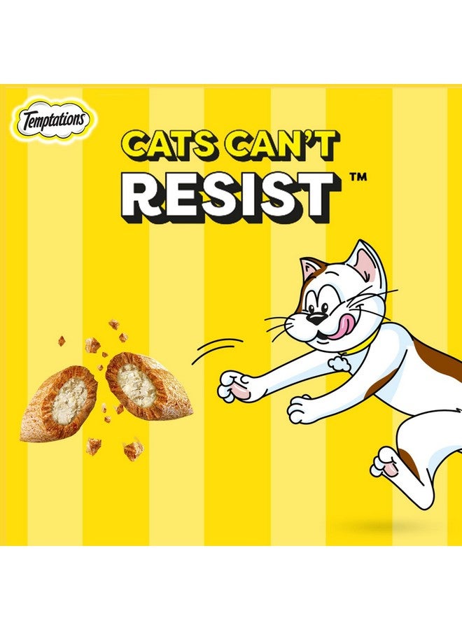 Temptations Crunchy Cat Treats, Tempting Tuna Flavour, 85 g (Pack of 12), Goodness of Protein, Vitamins & Minerals, Soft Inside Crunchy Outside - Image 2